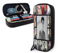 Dylan Obrien Trousse Tube Rond Multicolore Convient Pour Les Enfants, Les Adolescents, L'école, Le Maquillage Ou Les Activités