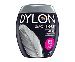 Dylon Lot de 2 capsules de teinture pour machine Gris fumé 350 g
