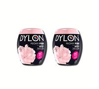 Dylon Lot de 2 capsules de teinture pour machine Rose pivoine 350 g