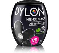 Dylon Lot de 2 dosettes de Teinture pour Machine - Noir Intense, 350 g