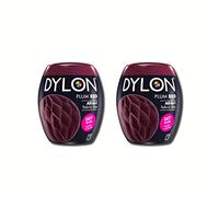 Dylon Nouveau Rouge Prune Machine Colorant écosser 350g 2 Pack