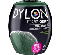 Dylon Teinture Textile pour Machine à Laver, Vert Forêt, 8.5 x 8.5 x 9.9 cm