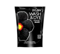 Dylon Teinture textile Wash & Dye pour vêtements et tissus d'ameublement - Noir intense