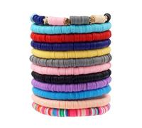 DYLYMX 12 Pcs Set de Bracelets d'amitié, Bracelet de Lettres de Toylor Inspiré d'un Album, Bracelets d'amitié Bohemian Concert Exchange Cadeaux pour les Fans de Musique et d'amour (A)