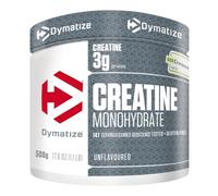 Dymatize Creatine Monohydrate Unflavoured Powder 500g - 100% Creapure Creatine - Acide aminé - Créatine