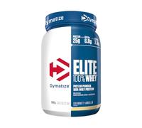 Dymatize Elite 100% Whey Gourmet Vanilla 942g - Poudre à Hautes en Protéines et Faibles en Sucres + BCAA