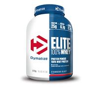Dymatize Elite 100% Whey Strawberry Blast 2170g - Low Sugar Whey Protein + BCAAs