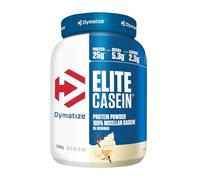 Dymatize Elite Casein Protein Powder Mild Vanilla Flavor 1800g - Slow Release Casein with BCAAs