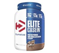 Dymatize Elite Proteína de Caseína en Polvo Sabor Chocolate Intenso 1800g - Caseína de Liberación Lenta con BCAAs