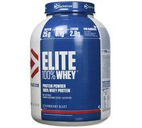Dymatize Elite Whey Strawberry Blast 2,1Kg - Poudre à Hautes en Protéines et Faibles en Sucres + BCAA