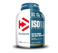 Dymatize ISO 100 Hydrolyzed Cookies & Cream 2264g - Hydrolysat de Protéines de Whey + Poudre d'Isolat