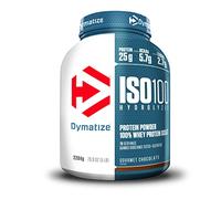 Dymatize ISO 100 Hydrolyzed Gourmet Chocolate 2264g - Hydrolysat de Protéines de Whey + Poudre d'Isolat