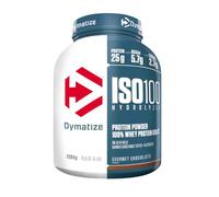 Dymatize – Poudre d'isolat ISO 100 – Hydrolysat de protéines de whey Chocolat Gourmet 2264 g