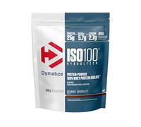 Dymatize ISO 100 Hydrolyzed Gourmet Chocolate 576g - Hydrolysat de Protéines de Whey + Poudre d'Isolat