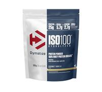 Dymatize ISO 100 Hydrolyzed Gourmet Vanilla 570g - Hydrolysat de Protéines de Whey + Poudre d'Isolat