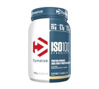 Dymatize ISO 100 Hydrolyzed Gourmet Vanilla 932g - Hydrolysat de Protéines de Whey + Poudre d'Isolat