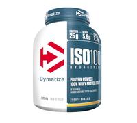 Dymatize ISO 100 Hydrolyzed Smooth Banana 2264g - Whey Hydrolysat + Isolat