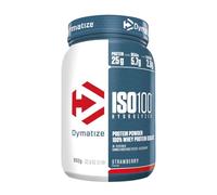 Dymatize ISO 100 Hydrolyzed Strawberry 932g - Hydrolysat de Protéines de Whey + Poudre d'Isolat