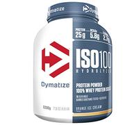 Dymatize ISO 100 Orange Ice Cream 2,2 kg - Hydrolysat de Protéines de Whey + Poudre d'Isolat