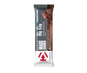 Dymatize Super Mass Gainer Bar Deluxe Chocolate - Barre High Protein Weight-Gainer + Protéines de lactosérum et de caséine