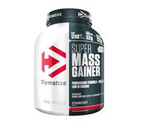 Dymatize Super Mass Gainer Strawberry 2943g - Poudre Weight-Gainer + Glucides BCAA et Caséine