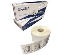 Dymo 11354 Lot de 20 rouleaux d'étiquettes autocollantes pour imprimantes Dymo Labelwriter et Seiko 57 x 32 mm