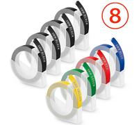 Dymo 12965 imprimante d'étiquettes manuelle 12965 Dymo 3D gaufrage étiqueteuse b90 bricolage étiquette autocollante pour Dymo 9mm ruban d'étiquettes - Type 8PK Label Set 1