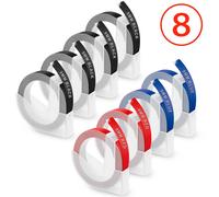 Dymo 12965 imprimante d'étiquettes manuelle 12965 Dymo 3D gaufrage étiqueteuse b90 bricolage étiquette autocollante pour Dymo 9mm ruban d'étiquettes - Type 8PK Label Set 3 #B
