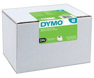 Dymo 13188 (S0722360) - (28 mm x 89 mm) 24 rouleaux - Multipack