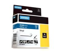 Ruban encreur DYMO IND RHINO 1805243 Vinyle Couleur de ruban: bleu Couleur de police:blanc 12 mm 5.5