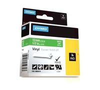 Dymo Originalband 1805414 weiß auf vert 12mm x 5,5m Vinyl