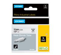 Dymo Gaine thermorétractable RhinoPRO manches rouleau (1,3 cm x 1,5 m)