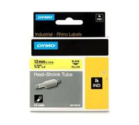 Ruban encreur pour gaine thermorétractable DYMO IND RHINO 18056 Couleur de ruban: jaune Couleur de