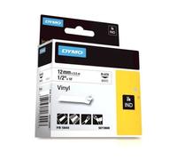 DYMO 18444 Ruban Noir sur blanc Original S0718600