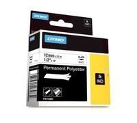 Dymo 18483 (S0718210) - (12 mm) - Noir sur blanc - Ruban