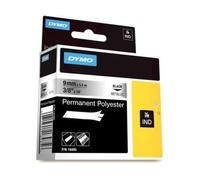 Ruban encreur DYMO IND RHINO 18485 polyester Couleur de ruban: métallique Couleur de police:noir 9