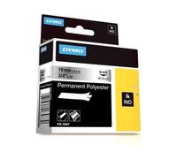 Dymo 18487 (S0718200) - (19 mm) - Noir sur métallique - Ruban