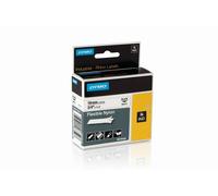 Dymo® 18489 Ruban flexible en nylon Ruban industriel, nylon, laminé, 3,5 m x 19 mm, noir/blanc