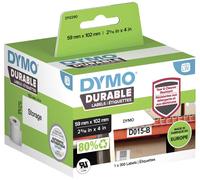 Dymo Durable 2112290 Étiquette Noir sur blanc