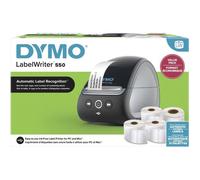 LabelWriter 550 - Value Pack - imprimante d'étiquettes - thermique direct - rouleau (6,2 cm) - 300 x 300 ppp - jusqu'à 62 étiquettes/minute - USB 2.0
