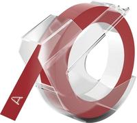 Dymo 3D ruban de marquage 9mmx3m plastique brillant rouge