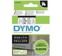Dymo 43610 Ruban détiquetage polyester Couleur de ruban: transparent Couleur de police: noir 6 mm 7 m