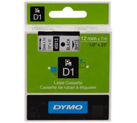 DYMO 45013 Ruban Noir sur blanc Original S0720530