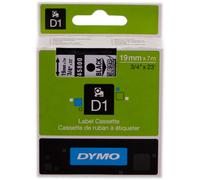 Dymo 45800 (S0720820) - (19 mm) - Noir sur transparent - Ruban