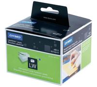 DYMO 99013 Rouleau d'étiquettes adhésives prédécoupées transparentes 36x89mm 260 étiquettes - S0722410