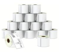 Dymo 99019 Lot de 16 rouleaux d'étiquettes postales compatibles avec Dymo 450, 450 Turbo, 4XL et bien plus encore 59 mm x 190 mm