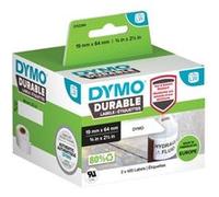 Dymo Étiquettes industrielles Durable 2112284 Noir sur blanc 19 × 64 mm – 2x450 (900 étiquettes)