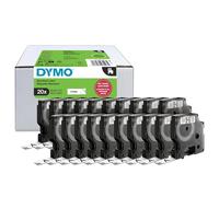 Dymo Authentic D1 Labels Black Print on White 12mm x 7m Self-Adhesive Labe