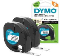 DYMO Authentic D1 Labels White Print on Clear Tape 12 mm x 7 m Self-Adhesi