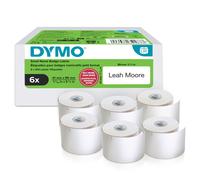 DYMO Authentic LabelWriter Small Name Badge Labels 41 mm x 89 mm Self-Adhesi